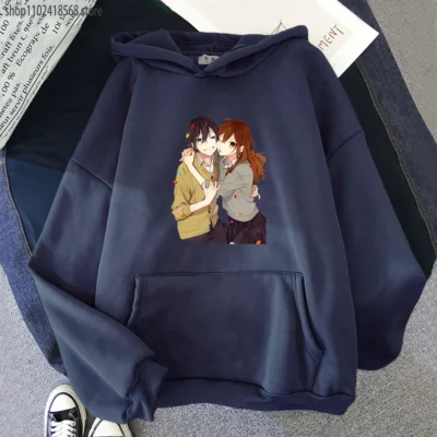 Horimiya Couple Cartoon Anime Hoodie