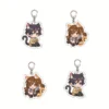 Anime Horimiya Hori San To Miyamura Kun Acrylic Keychain Cartoon Hori Kyouko Miyamura Izumi Pendant Keyring - Horimiya Shop