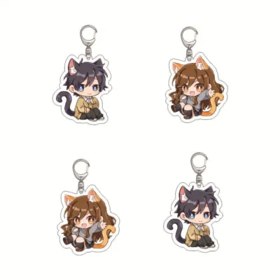 Anime Horimiya Hori San To Miyamura Kun Acrylic Keychain Cartoon Hori Kyouko Miyamura Izumi Pendant Keyring - Horimiya Shop