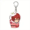 Anime Horimiya Keychain Hori San To Miyamura Kun Cartoon Characters Acrylic Pendent Keyring Jewelry 2 - Horimiya Shop