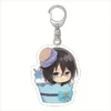 Anime Horimiya Keychain Hori San To Miyamura Kun Cartoon Characters Acrylic Pendent Keyring Jewelry 3 - Horimiya Shop