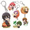 Anime Horimiya Keychain Hori San To Miyamura Kun Cartoon Characters Acrylic Pendent Keyring Jewelry 5 - Horimiya Shop