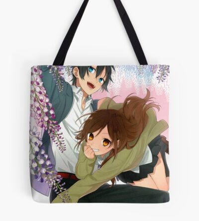 Horimiya Romantic Cover Tote Bag Official Horimiya Merch