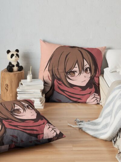 Hori San Throw Pillow Official Horimiya Merch