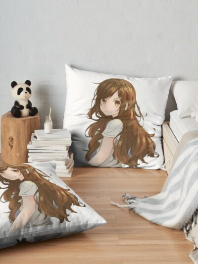 Horimiya Sweet Throw Pillow Official Horimiya Merch