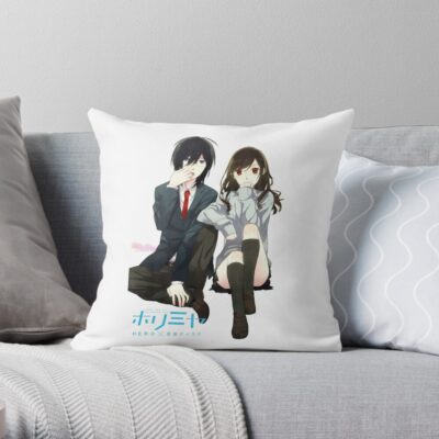 Horimiya Special Moment Throw Pillow Official Horimiya Merch