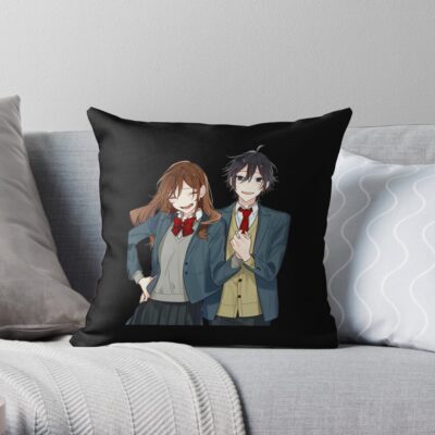 Horimiya Throw Pillow Official Horimiya Merch