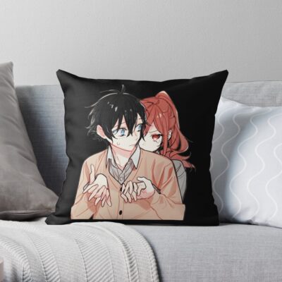 Horimiya Throw Pillow Official Horimiya Merch