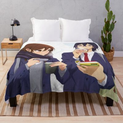 Horimiya Romantic Throw Blanket Official Horimiya Merch