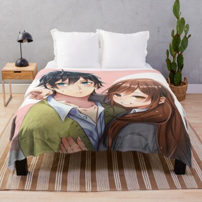 Horimiya Romantic Throw Blanket Official Horimiya Merch