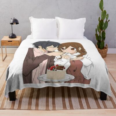 Horimiya Birthday Throw Blanket Official Horimiya Merch