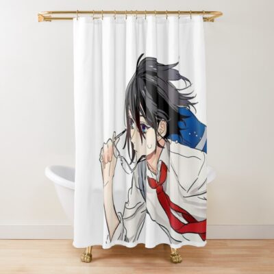 Horimiya Miyamura Shower Curtain Official Horimiya Merch